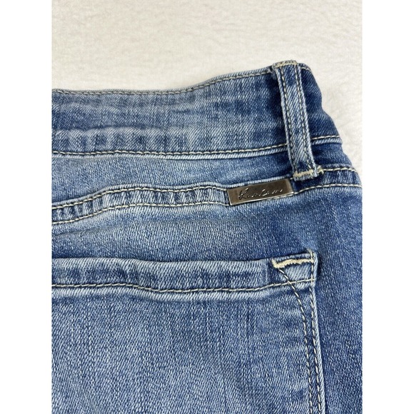 KanCan Jeans Mid- Rise Womens Size 1/24 Distressed Destroyed - Picture 3 of 8
